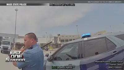 JUST ONE STATION: State police dash cam footage shows response at Logan after plane went off runway in June