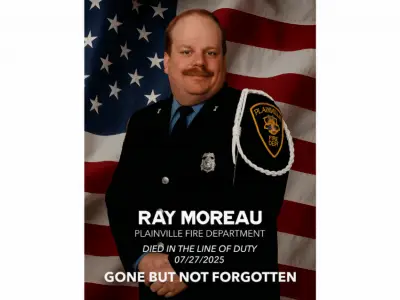 Volunteer firefighter in Connecticut killed by falling fire truck fragment