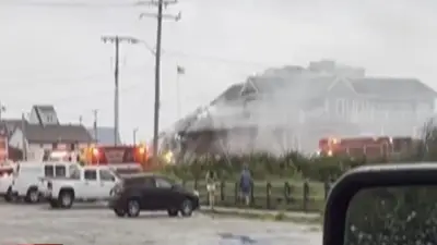 Crews battling multi-alarm fire in Marshfield