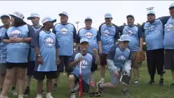 ‘It made me proud’: Marshfield special needs softball team receives donation in the form of new uniforms