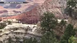 A wildfire that destroyed historic Grand Canyon Lodge spread after being allowed to burn for days