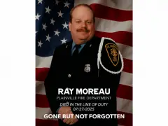 Volunteer firefighter in Connecticut killed by falling fire truck fragment
