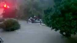 Flash flooding in central North Carolina forces residents to flee homes